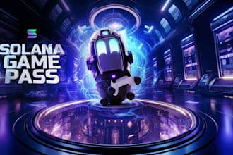 develop web3 nft p2e blockchain game, solana crypto game, metaverse gameplay