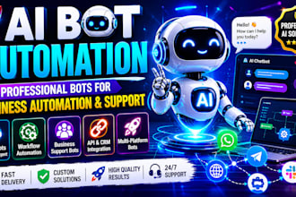 build ai bots, ai agent, ai calling bot, ai n8n automation api integrate, bland