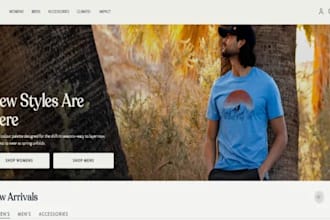 design y2k shopify store y2k website streetwear website clothing brand website