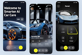 develop ai car diagnose app, obd2 app, car maintenance app, car scanner app