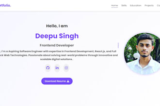 be building a website