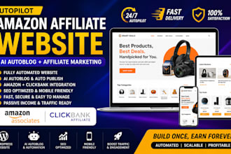 create an amazon affiliate autopilot website with ai autoblog