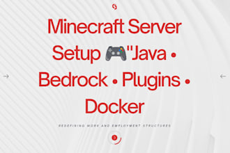 set up and configure your minecraft server