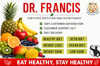 create your personalized meal plan for weight loss and healthy eating lifestyle