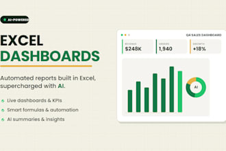 automate excel spreadsheets with ai formulas, dashboards and reports