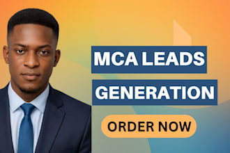 generate mca leads, business loan leads, funding leads and b2b prospects