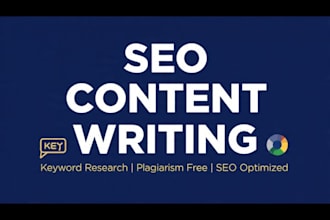 write SEO blog article for your website and blog