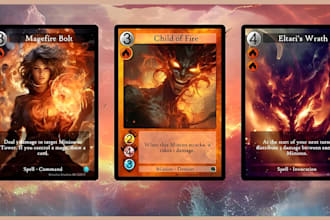 create custom tcg cards card template trading card box for your tcg game