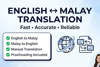 translate english to malay manually