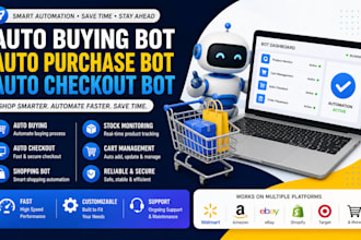 auto buying bot auto purchase bot auto checkout bot walmart bot, shopping bot,