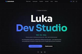 build a website for your company