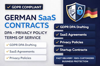 draft founder agreements and shareholder contracts for german startups