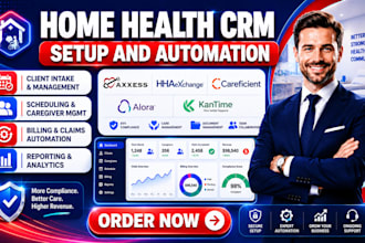 axxess home health crm billing automation hhaexchange careficient alora kantime