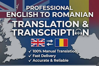translate and transcribe audio video english romanian