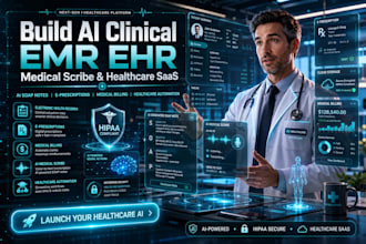 ai clinical emr ehr medical scribe, e prescription medical billing ai software