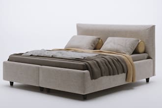 create realistic 3d bed modeling and rendering for bedroom furniture design