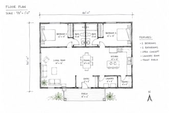 create a professional floor plan