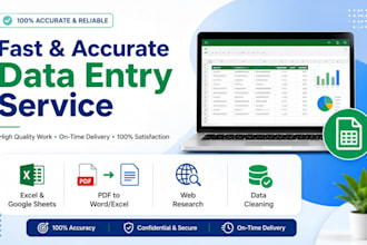 do fast and accurate data entry work for you