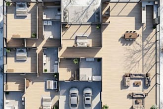 create architectural renders and 3d floor plan visuals