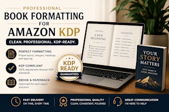 do format your italian book file for amazon KDP