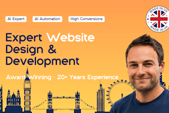 design and build a bespoke ai powered website