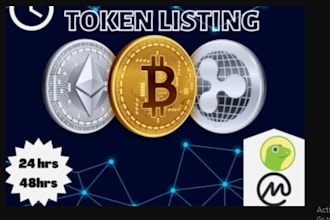 crypto promotion, coin listing, ico listing, token listing, dex listing, crypto