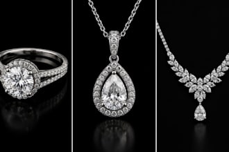 create custom jewelry cad models for rings, necklaces and pendants