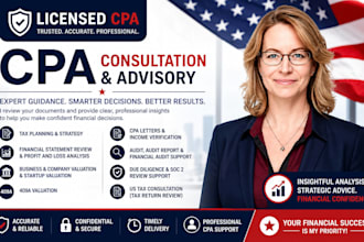 prepare business tax returns, tax planning, and CPA consultation
