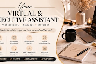 be your professional virtual assistant