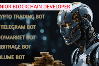 create crypto trading bot, polymarket kalshi bot, volume bot, arbitrage bot