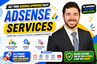 get google adsense approval and fix adsense rejection issues for any niche