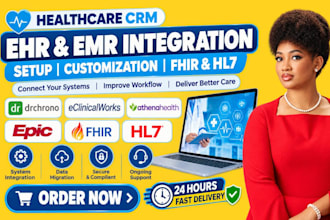 build drchrono eclinicalworks athenahealth epic crm fhir hl7 ehr emr integration