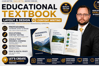design educational textbook, manual, course curriculum, lead magnet, lesson plan