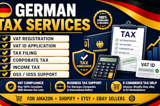do german vat registration, germany tax filing, corporate tax income tax, vat id