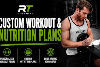 create a custom workout and meal plan