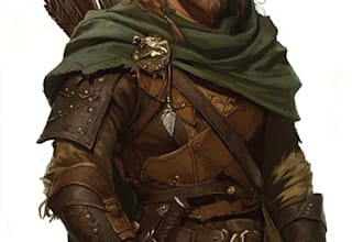 dnd character art custom and high quality dnd character art