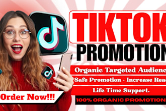 promote your tiktok to gain tiktok followers and engagement
