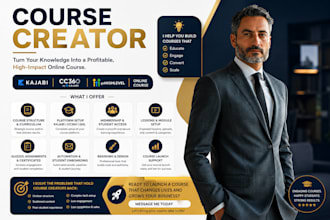 course creator 360 gohighlevel kajabi online  ghl cc360