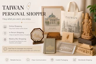 buy and ship authentic taiwanese souvenirs for you