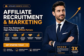 recruit high converting affiliate influencers and affiliate marketers