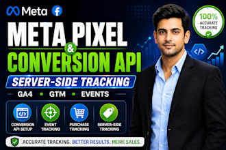 set up meta pixel, facebook pixel and conversion API
