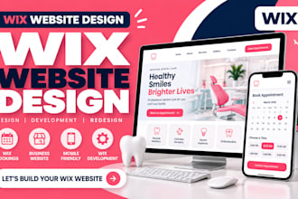 wix booking wix website development wix website design wix business website
