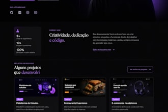criar sites conforme seu pedido