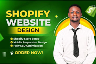 shopify store design and website design