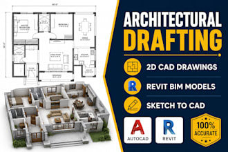 create detailed construction drawings or revit bim models
