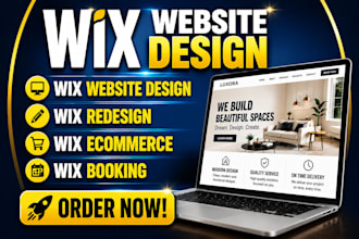 wix booking website wix ecommerce website wix website redesign wix store website