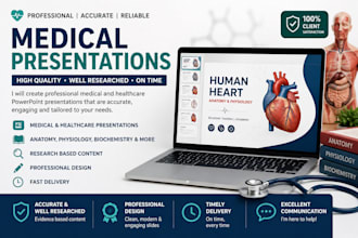 create proffessional medical powerpoint presentations