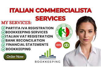 be italian commercialista for bookkeeping, bilancio and tax filing in italy