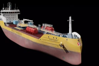 sketchup,rhino,cad,blend 3d ship model 3d boat animation,3d tugboat vessel,naval