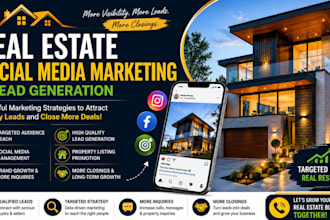 generate targeted real estate leads with social media marketing